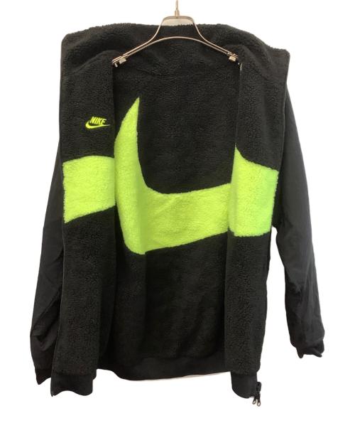 NIKE（ナイキ）NIKE (ナイキ) リバーシブルボアジャケット ブラック サイズ:Lの古着・服飾アイテム