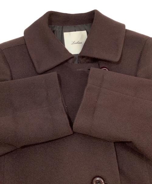 Leilian（レリアン）Leilian (レリアン) カシミヤコート ボルドー サイズ:13の古着・服飾アイテム