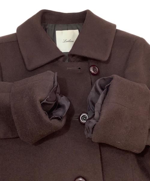 Leilian（レリアン）Leilian (レリアン) カシミヤコート ボルドー サイズ:13の古着・服飾アイテム