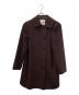 Leilian（レリアン）の古着「カシミヤコート」｜ボルドー