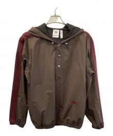 adidas×WALES BONNER（アディダス×ウェールズボナー）の古着「ナイロンパーカー」｜ブラウン