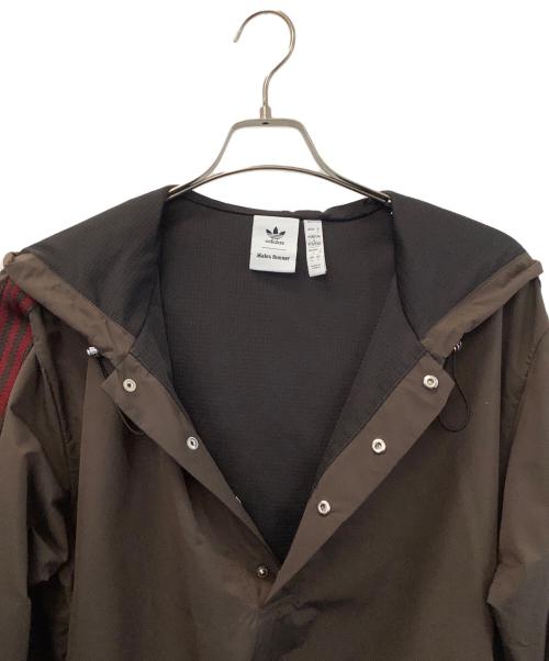 adidas（アディダス）adidas (アディダス) WALES BONNER (ウェールズボナー) ナイロンパーカー ブラウン サイズ:Mの古着・服飾アイテム