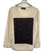 kujakuクジャク）の古着「薄手ニット」｜ベージュ