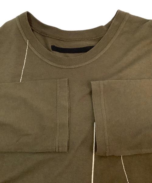 JULIUS（ユリウス）JULIUS (ユリウス) 長袖カットソー オリーブ サイズ:1の古着・服飾アイテム