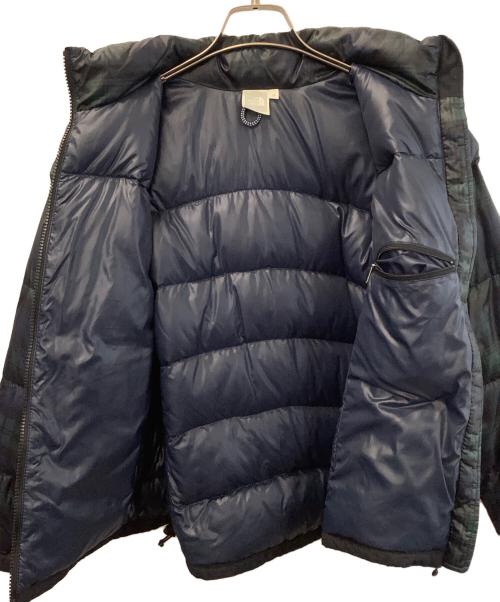THE NORTH FACE（ザ ノース フェイス）THE NORTH FACE (ザ ノース フェイス) ダウンジャケット ブラック×グリーン×ブルー サイズ:Mの古着・服飾アイテム
