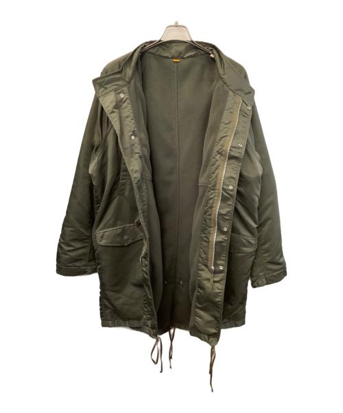 Stand Alone（スタンドアローン）Stand Alone (スタンドアローン) リバーシブル フリース×モッズコート オリーブ サイズ:Mの古着・服飾アイテム