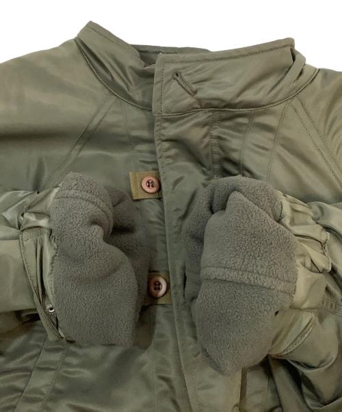 Stand Alone（スタンドアローン）Stand Alone (スタンドアローン) リバーシブル フリース×モッズコート オリーブ サイズ:Mの古着・服飾アイテム