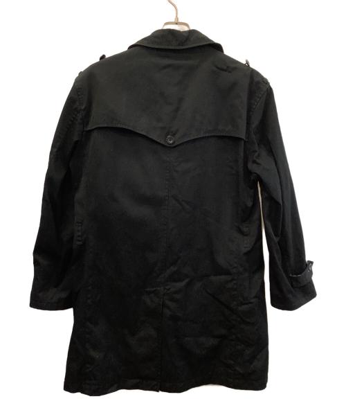 BURBERRY BLACK LABEL（バーバリーブラックレーベル）BURBERRY BLACK LABEL (バーバリーブラックレーベル) ロングコート ブラック サイズ:LLの古着・服飾アイテム