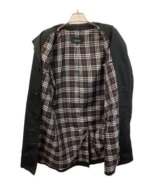 BURBERRY BLACK LABEL（バーバリーブラックレーベル）BURBERRY BLACK LABEL (バーバリーブラックレーベル) ロングコート ブラック サイズ:LLの古着・服飾アイテム