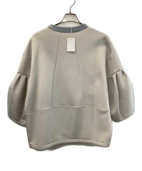 Jena espace merveilleux（ジェナ エスパスメルヴェイユ）Jena espace merveilleux (ジェナ エスパスメルヴェイユ) コクーンスリーブボンディングジャケット グレー サイズ:Free 未使用品の古着・服飾アイテム