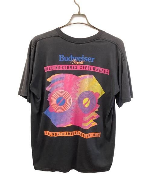 5050（フィフティーフィフティー）5050 (フィフティーフィフティー) 半袖カットソー ブラック サイズ:XLの古着・服飾アイテム