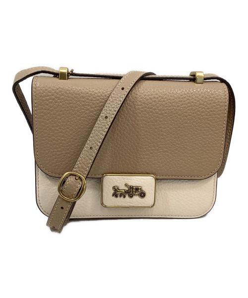 COACH（コーチ）COACH (コーチ) ショルダーバッグ ベージュの古着・服飾アイテム