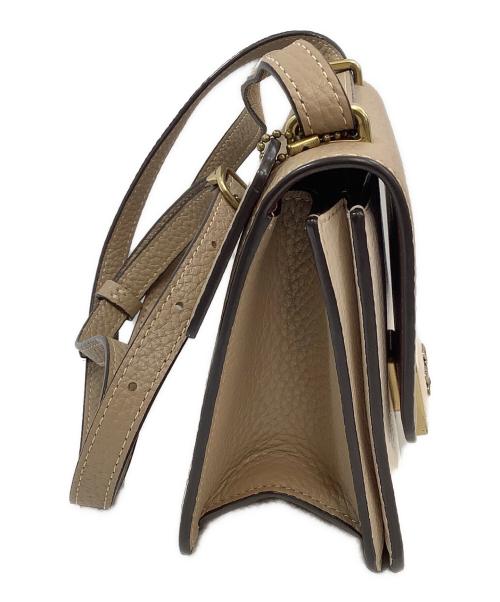 COACH（コーチ）COACH (コーチ) ショルダーバッグ ベージュの古着・服飾アイテム