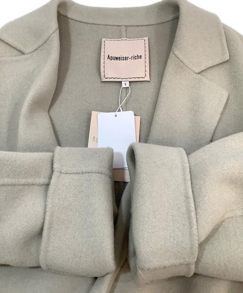 Apuweiser-riche（アプワイザーリッシェ）Apuweiser-riche (アプワイザーリッシェ) テーラードジャケット グリーン サイズ:SIZE 1 未使用品の古着・服飾アイテム