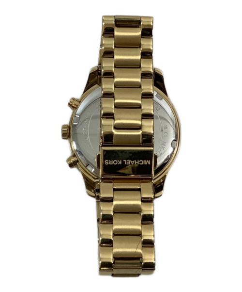 MICHAEL KORS（マイケル・コース）MICHAEL KORS (マイケル・コース) クロノグラフ ブラックの古着・服飾アイテム