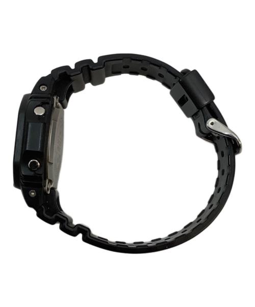 CASIO（カシオ）CASIO (カシオ) 腕時計 ブラック×オレンジの古着・服飾アイテム