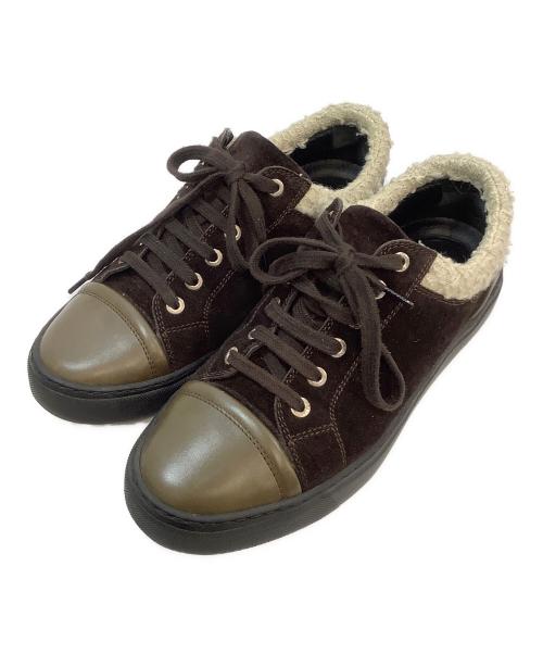 CHANEL（シャネル）CHANEL (シャネル) スニーカー ブラウン サイズ:23.5cmの古着・服飾アイテム