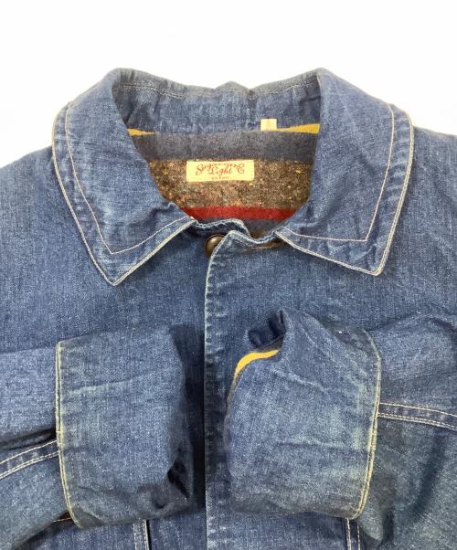 SUGAR CANE（シュガーケーン）SUGAR CANE (シュガーケーン) カバーオール インディゴ サイズ:Sの古着・服飾アイテム