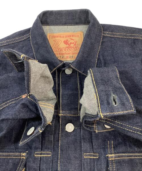 Pherrow's（フェローズ）Pherrow's (フェローズ) デニムジャケット インディゴ サイズ:36の古着・服飾アイテム