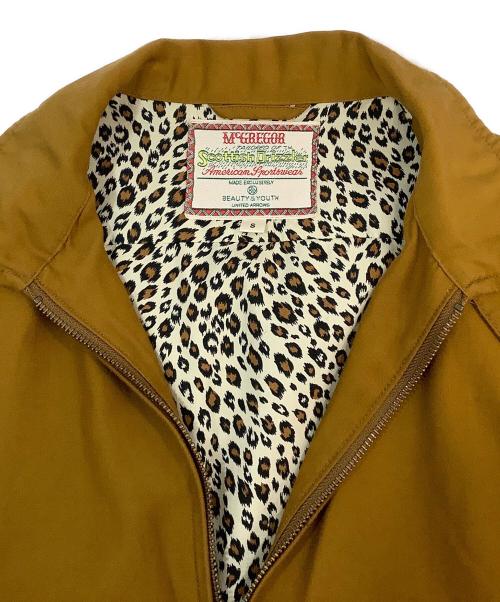 McGREGOR（マクレガー）McGREGOR (マクレガー) BEAUTY&YOUTH UNITED ARROWS (ビューティーアンドユースユナイテッドアローズ) ドリズラージャケット マスタード サイズ:Sの古着・服飾アイテム