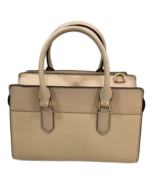 MICHAEL KORS（マイケル・コース）MICHAEL KORS (マイケル・コース) ショルダーバッグ ホワイト×ピンクの古着・服飾アイテム