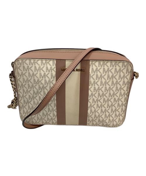 MICHAEL KORS（マイケル・コース）MICHAEL KORS (マイケル・コース) ハンドバッグ ピンクの古着・服飾アイテム