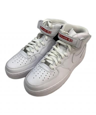 中古・古着通販】NIKE (ナイキ) ハイカットスニーカー ホワイト サイズ