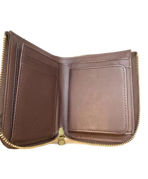 Lemma（レンマ）Lemma (レンマ) 2つ折り財布 ブラウンの古着・服飾アイテム