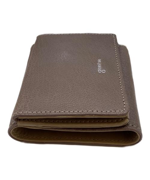 genten（ゲンテン）genten (ゲンテン) 3つ折り財布 ブラウンの古着・服飾アイテム