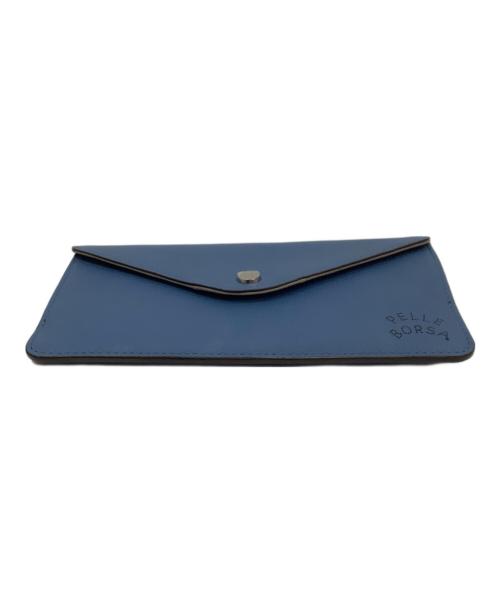 PELLE BORSA（ペレボルサ）PELLE BORSA (ペレボルサ) 長財布 ブルーの古着・服飾アイテム