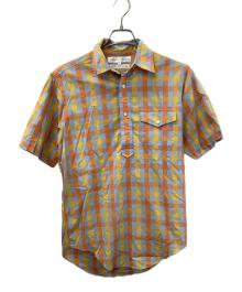 COMME des GARCONS SHIRT（コムデギャルソンシャツ）の古着「半袖シャツ」｜オレンジ×イエロー