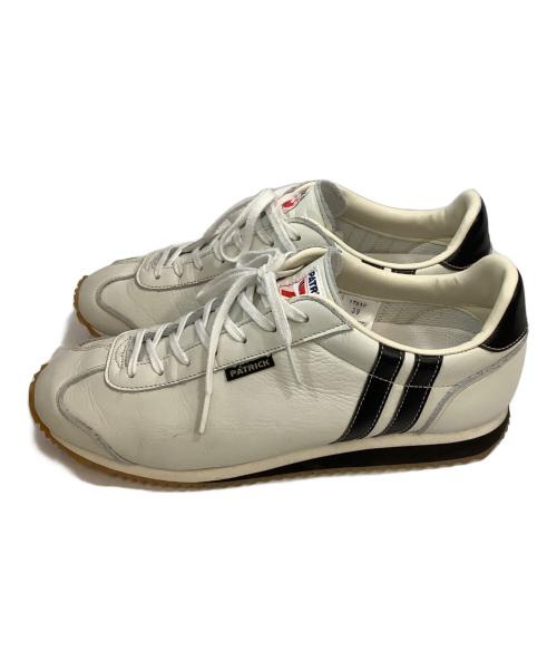 PATRICK（パトリック）PATRICK (パトリック) ローカットスニーカー ブラック×ホワイト サイズ:39の古着・服飾アイテム