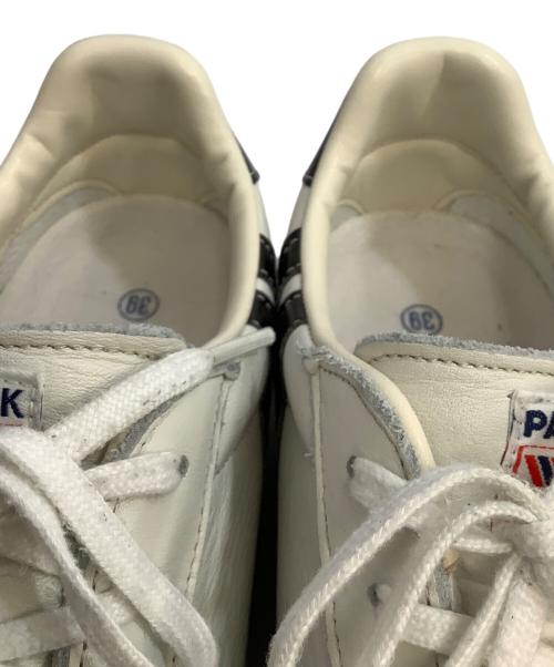 PATRICK（パトリック）PATRICK (パトリック) ローカットスニーカー ブラック×ホワイト サイズ:39の古着・服飾アイテム