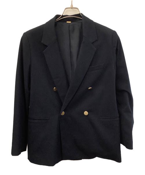 Mila Owen（ミラオーウェン）Mila Owen (ミラオーウェン) 金釦ダブルブレザ－ジャケット ネイビー サイズ:Mの古着・服飾アイテム