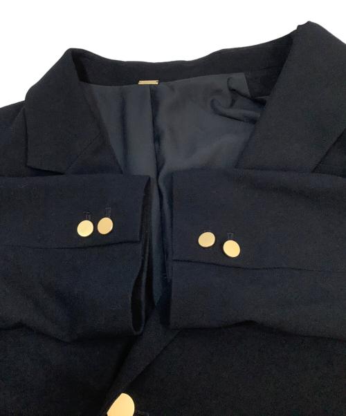 Mila Owen（ミラオーウェン）Mila Owen (ミラオーウェン) 金釦ダブルブレザ－ジャケット ネイビー サイズ:Mの古着・服飾アイテム