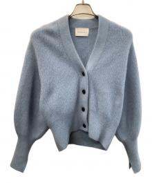 Adam et Rope（アダム エ ロペ）の古着「厚手カーディガン」｜スカイブルー