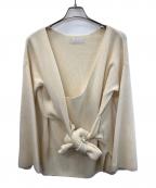 GALLARDA GALANTEガリャルダガランテ）の古着「厚手ニット」｜ベージュ