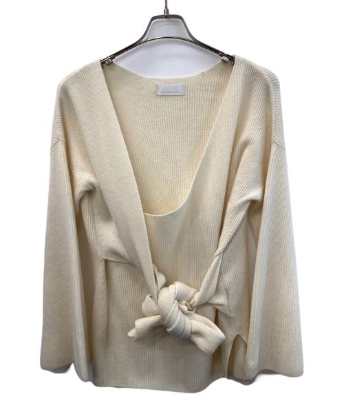 GALLARDA GALANTE（ガリャルダガランテ）GALLARDA GALANTE (ガリャルダガランテ) 厚手ニット ベージュ サイズ:Freeの古着・服飾アイテム