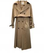 LAGUNA MOONラグナムーン）の古着「2wayバイカラートレンチコート」｜ベージュ