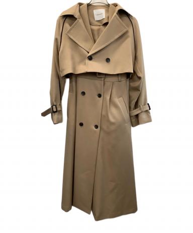 中古・古着通販】LAGUNA MOON (ラグナムーン) 2wayバイカラートレンチ