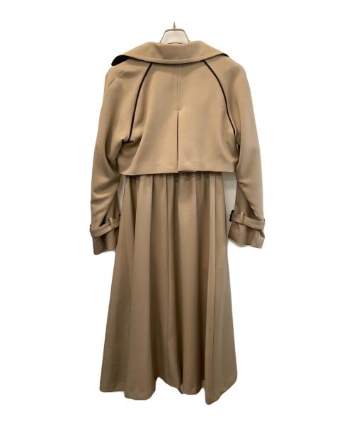 LAGUNA MOON（ラグナムーン）LAGUNA MOON (ラグナムーン) 2wayバイカラートレンチコート ベージュ サイズ:Sの古着・服飾アイテム