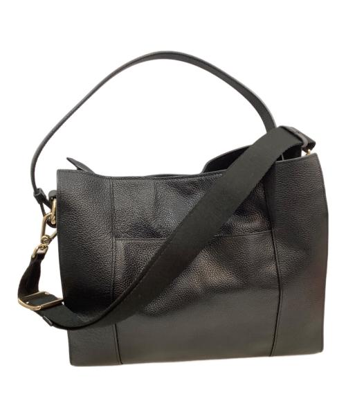 COLE HAAN（コールハーン）COLE HAAN (コールハーン) キャリーオールショルダーバッグ ブラックの古着・服飾アイテム