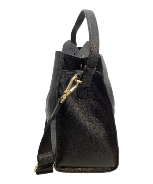 COLE HAAN（コールハーン）COLE HAAN (コールハーン) キャリーオールショルダーバッグ ブラックの古着・服飾アイテム