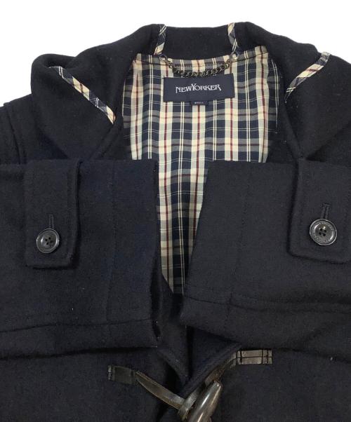 NEWYORKER（ニューヨーカー）NEWYORKER (ニューヨーカー) ダッフルコート ネイビー サイズ:SMALLの古着・服飾アイテム