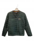 Patagoniaパタゴニア）の古着「キルティングジャケット」｜グリーン