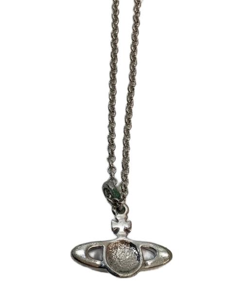 Vivienne Westwood（ヴィヴィアンウエストウッド）Vivienne Westwood (ヴィヴィアンウエストウッド) ネックレス シルバーカラー×パープルの古着・服飾アイテム