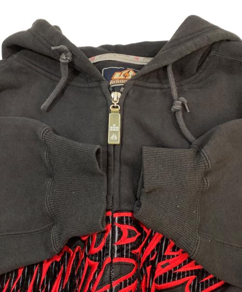 JOHNNY BLAZE（ジョニーブレイズ）JOHNNY BLAZE (ジョニーブレイズ) ジップパーカー ブラック サイズ:XLの古着・服飾アイテム
