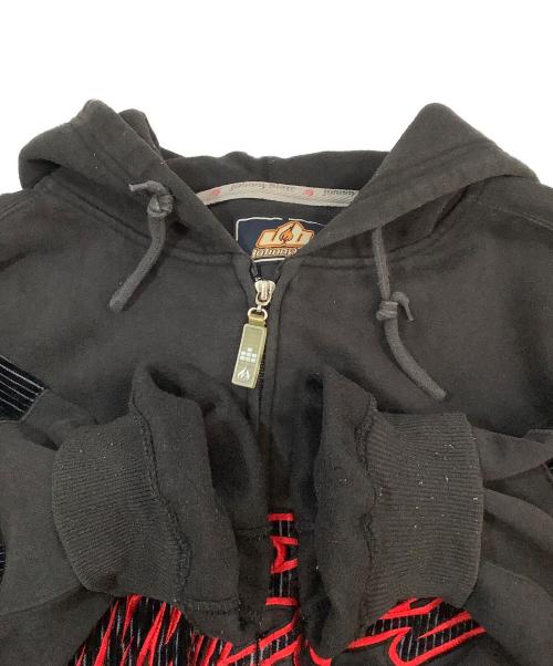 JOHNNY BLAZE（ジョニーブレイズ）JOHNNY BLAZE (ジョニーブレイズ) ジップパーカー ブラック サイズ:XLの古着・服飾アイテム