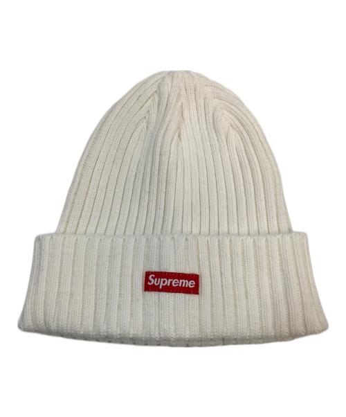 SUPREME（シュプリーム）SUPREME (シュプリーム) ニット帽 ホワイトの古着・服飾アイテム