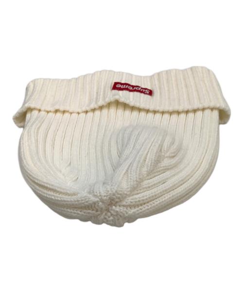 SUPREME（シュプリーム）SUPREME (シュプリーム) ニット帽 ホワイトの古着・服飾アイテム